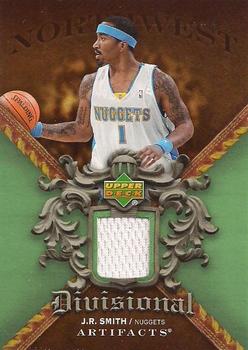 2007-08 Upper Deck Artifacts - Divisional Artifacts Green #DA-TH J.R. Smith Front