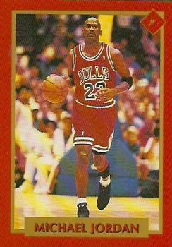 1991 Tuff Stuff Jr. Special Issue NBA Finals #1 Michael Jordan Front