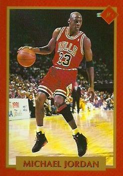 1991 Tuff Stuff Jr. Special Issue NBA Finals #6 Michael Jordan Front