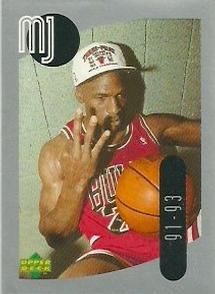 1998 Upper Deck Michael Jordan Stickers #37 Michael Jordan Front