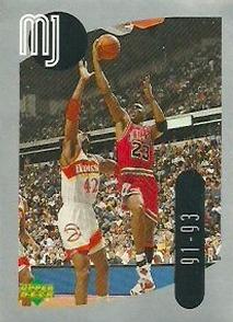1998 Upper Deck Michael Jordan Stickers #39 Michael Jordan Front