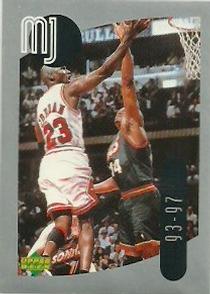 1998 Upper Deck Michael Jordan Stickers #41 Michael Jordan Front
