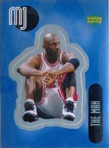 1998 Upper Deck Michael Jordan Stickers - Stick 'Ums #SU26 Michael Jordan Front