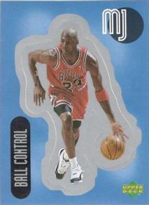 1998 Upper Deck Michael Jordan Stickers - Stick 'Ums #SU28 Michael Jordan Front