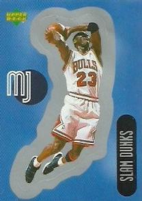 1998 Upper Deck Michael Jordan Stickers - Stick 'Ums #SU29 Michael Jordan Front