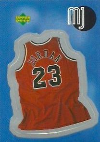 1998 Upper Deck Michael Jordan Stickers - Stick 'Ums #SU30 Michael Jordan Front