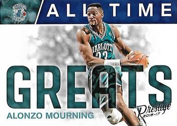 2016-17 Panini Prestige - All-Time Greats #15 Alonzo Mourning Front