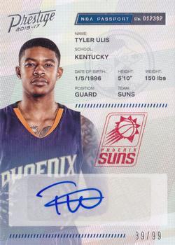 2016-17 Panini Prestige - NBA Passport Signatures #20 Tyler Ulis Front