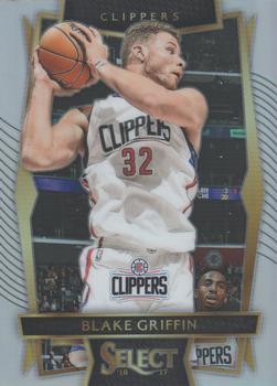 2016-17 Panini Select - Silver Prizms #70 Blake Griffin Front