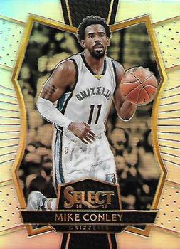 2016-17 Panini Select - Silver Prizms #177 Mike Conley Front