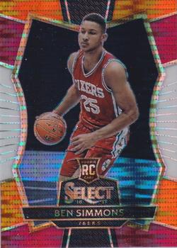 2016-17 Panini Select - Tri-Color Prizms #141 Ben Simmons Front