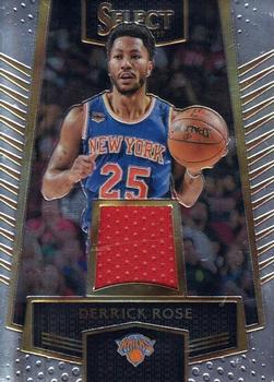 2016-17 Panini Select - Select Swatches #10 Derrick Rose Front