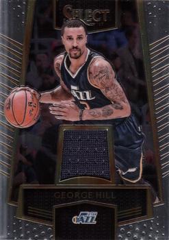 2016-17 Panini Select - Select Swatches #28 George Hill Front