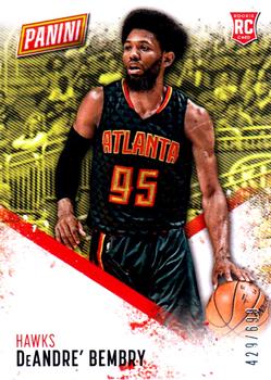 2016-17 Panini Day #58 DeAndre' Bembry Front