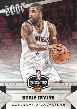 2016-17 Panini NBA Player of the Day #3 Kyrie Irving Front