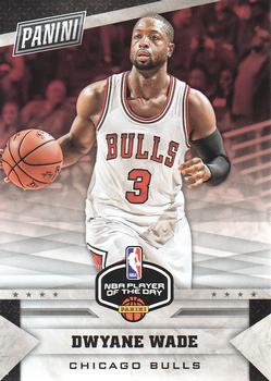2016-17 Panini NBA Player of the Day #4 Dwyane Wade Front