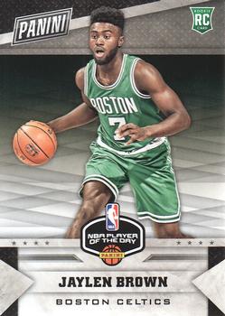 2016-17 Panini NBA Player of the Day #37 Jaylen Brown Front
