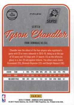 2016-17 Donruss Optic - Holo #124 Tyson Chandler Back
