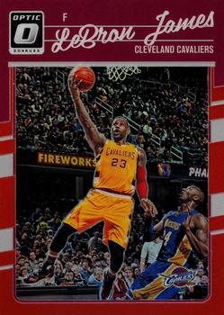 2016-17 Donruss Optic - Red #15 LeBron James Front