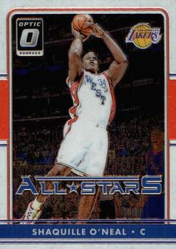 2016-17 Donruss Optic - All-Stars #4 Shaquille O'Neal Front