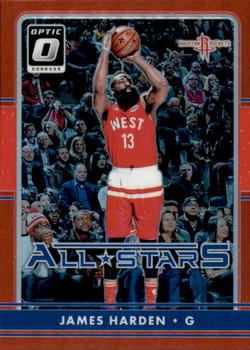 2016-17 Donruss Optic - All-Stars Red #28 James Harden Front