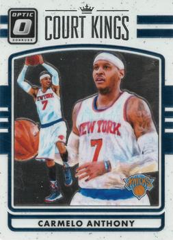 2016-17 Donruss Optic - Court Kings #12 Carmelo Anthony Front