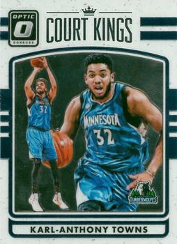 2016-17 Donruss Optic - Court Kings #15 Karl-Anthony Towns Front
