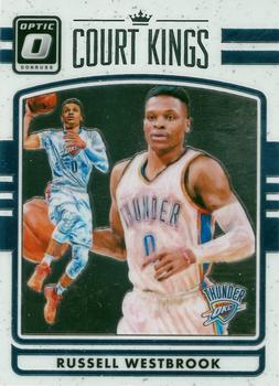 2016-17 Donruss Optic - Court Kings #19 Russell Westbrook Front