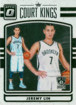 2016-17 Donruss Optic - Court Kings #27 Jeremy Lin Front