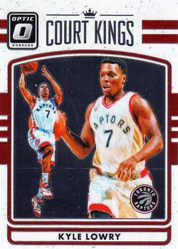 2016-17 Donruss Optic - Court Kings #30 Kyle Lowry Front