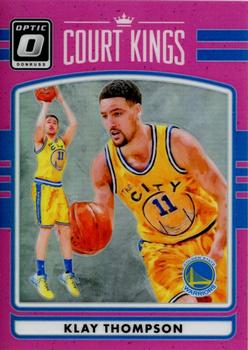 2016-17 Donruss Optic - Court Kings Pink #20 Klay Thompson Front