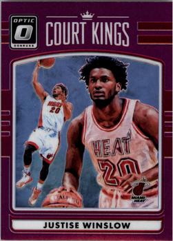 2016-17 Donruss Optic - Court Kings Purple #35 Justise Winslow Front