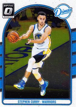 2016-17 Donruss Optic - Dimes #8 Stephen Curry Front
