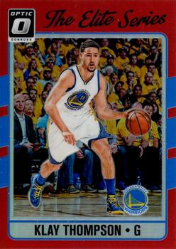 2016-17 Donruss Optic - The Elite Series Red #18 Klay Thompson Front
