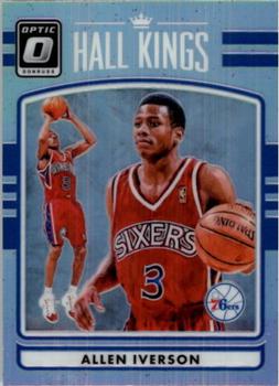 2016-17 Donruss Optic - Hall Kings Holo #2 Allen Iverson Front