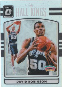 2016-17 Donruss Optic - Hall Kings Holo #14 David Robinson Front