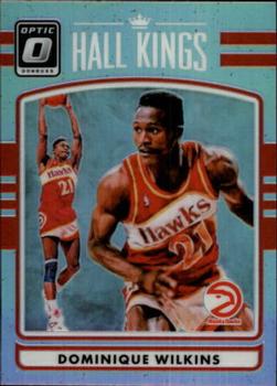 2016-17 Donruss Optic - Hall Kings Holo #20 Dominique Wilkins Front