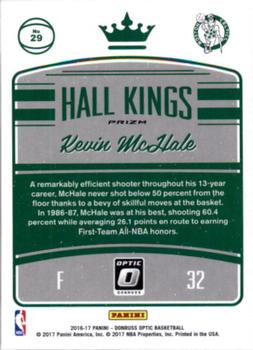 2016-17 Donruss Optic - Hall Kings Holo #29 Kevin McHale Back