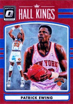 2016-17 Donruss Optic - Hall Kings Red #17 Patrick Ewing Front