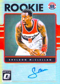2016-17 Donruss Optic - Rookie Signatures #44 Sheldon McClellan Front