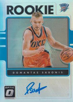 2016-17 Donruss Optic - Rookie Signatures Holo #41 Domantas Sabonis Front