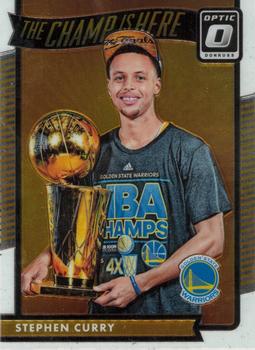 2016-17 Donruss Optic - The Champ is Here #2 Stephen Curry Front