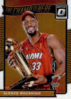 2016-17 Donruss Optic - The Champ is Here #8 Alonzo Mourning Front