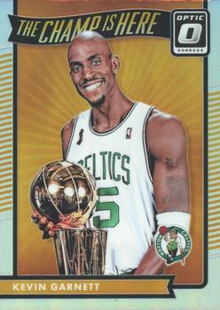 2016-17 Donruss Optic - The Champ is Here Holo #11 Kevin Garnett Front