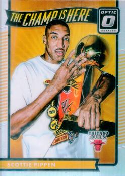 2016-17 Donruss Optic - The Champ is Here Holo #13 Scottie Pippen Front