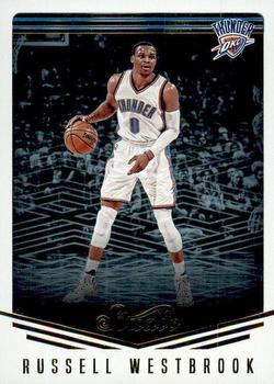 2016-17 Panini Studio #7 Russell Westbrook Front