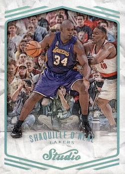 2016-17 Panini Studio #273 Shaquille O'Neal Front