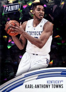 2016-17 Panini Day - Collegiate Cracked Ice #2 Karl-Anthony Towns Front
