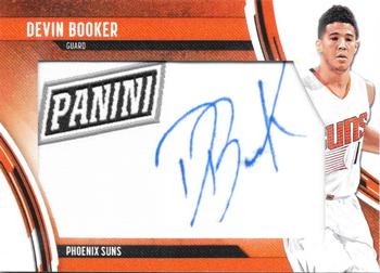 2016-17 Panini Day - NBA Manufactured Patch Autographs #28 Devin Booker Front