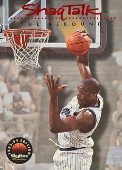 1995 SkyBox Shaquille O'Neal Commemorative Sheet Singles #S4 Shaquille O'Neal Front